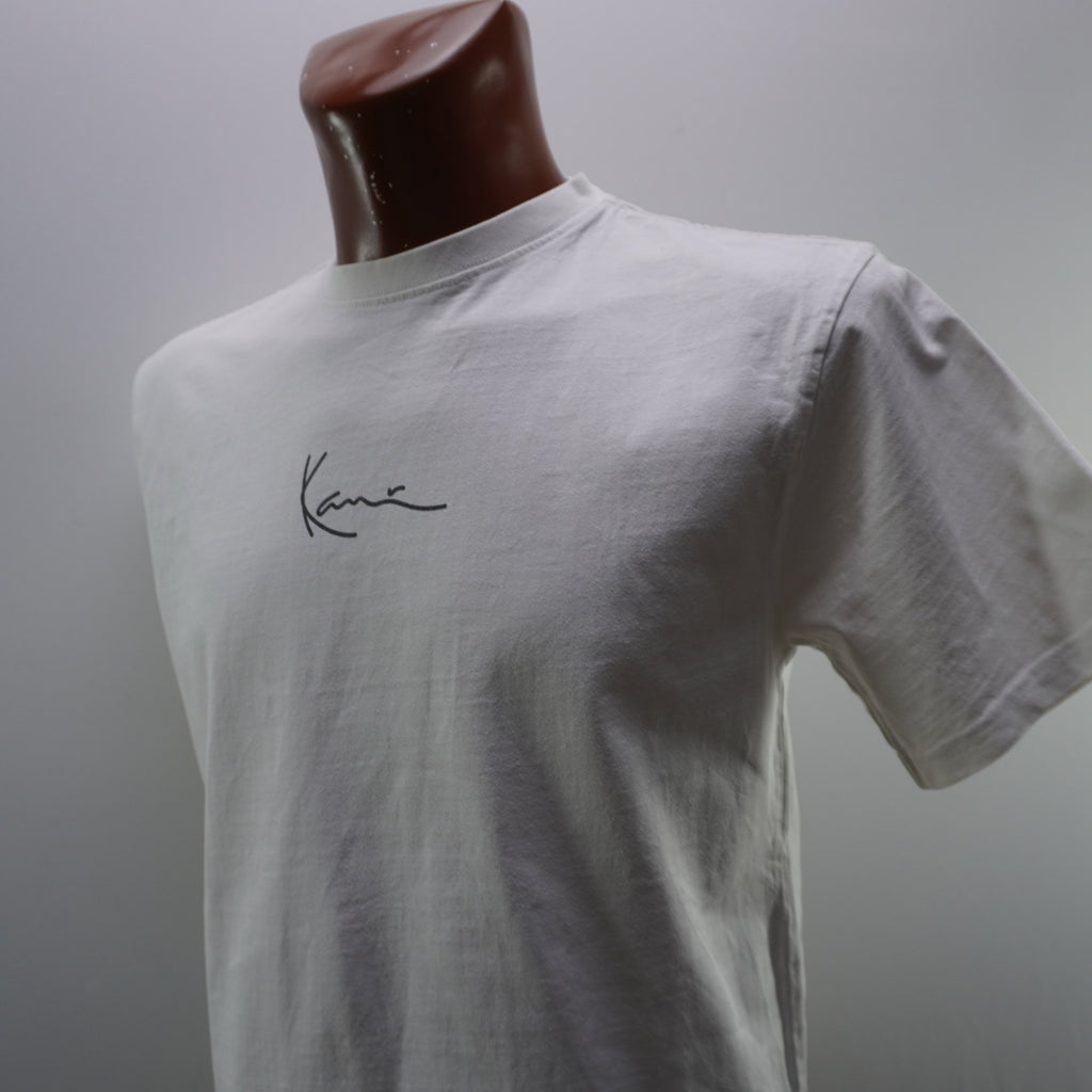 Camiseta de Manga Corta Karl Kani para Hombre Usada - Blanca, S