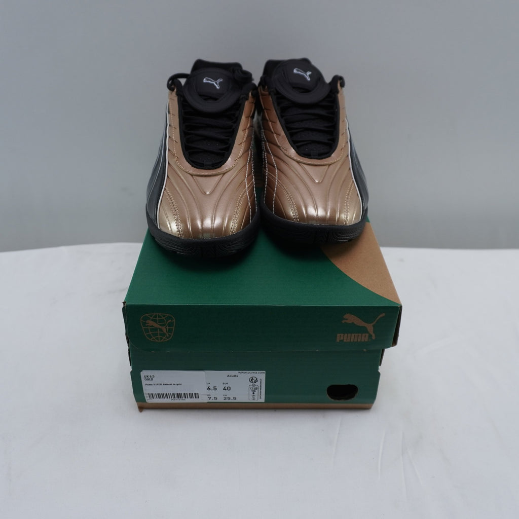 Zapatillas Puma para Hombre Usadas - Dorado, Talla 40