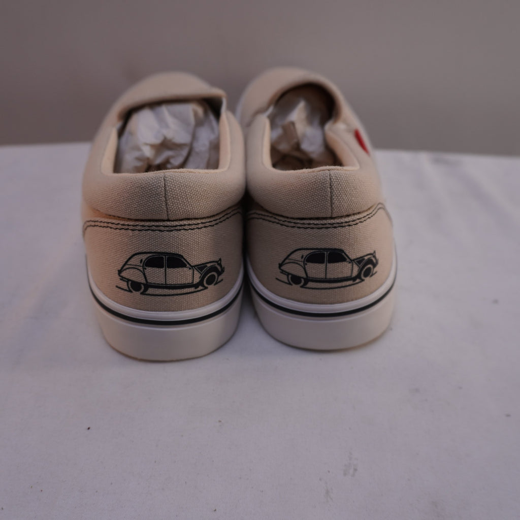 Zapatillas Citroën para Hombre Usadas - Beige, Talla 43