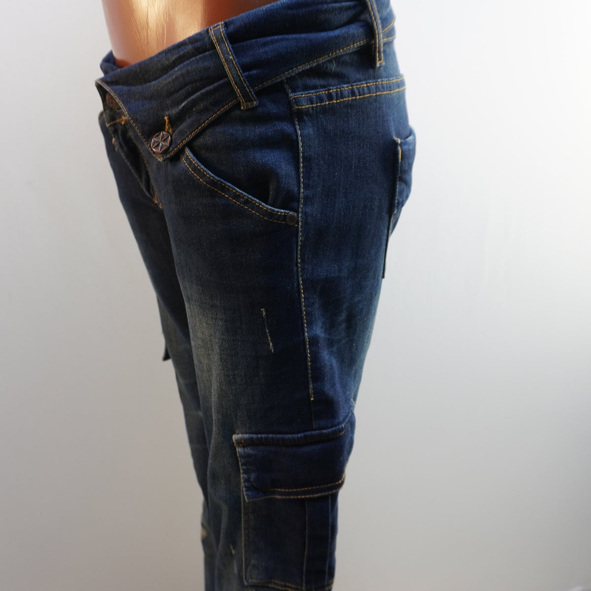 Vaqueros Desigual para Mujer Usados - Azul Marino, M