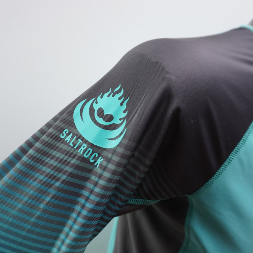 Camiseta de Manga Corta Saltrocl para Hombre Usada - Verde, L