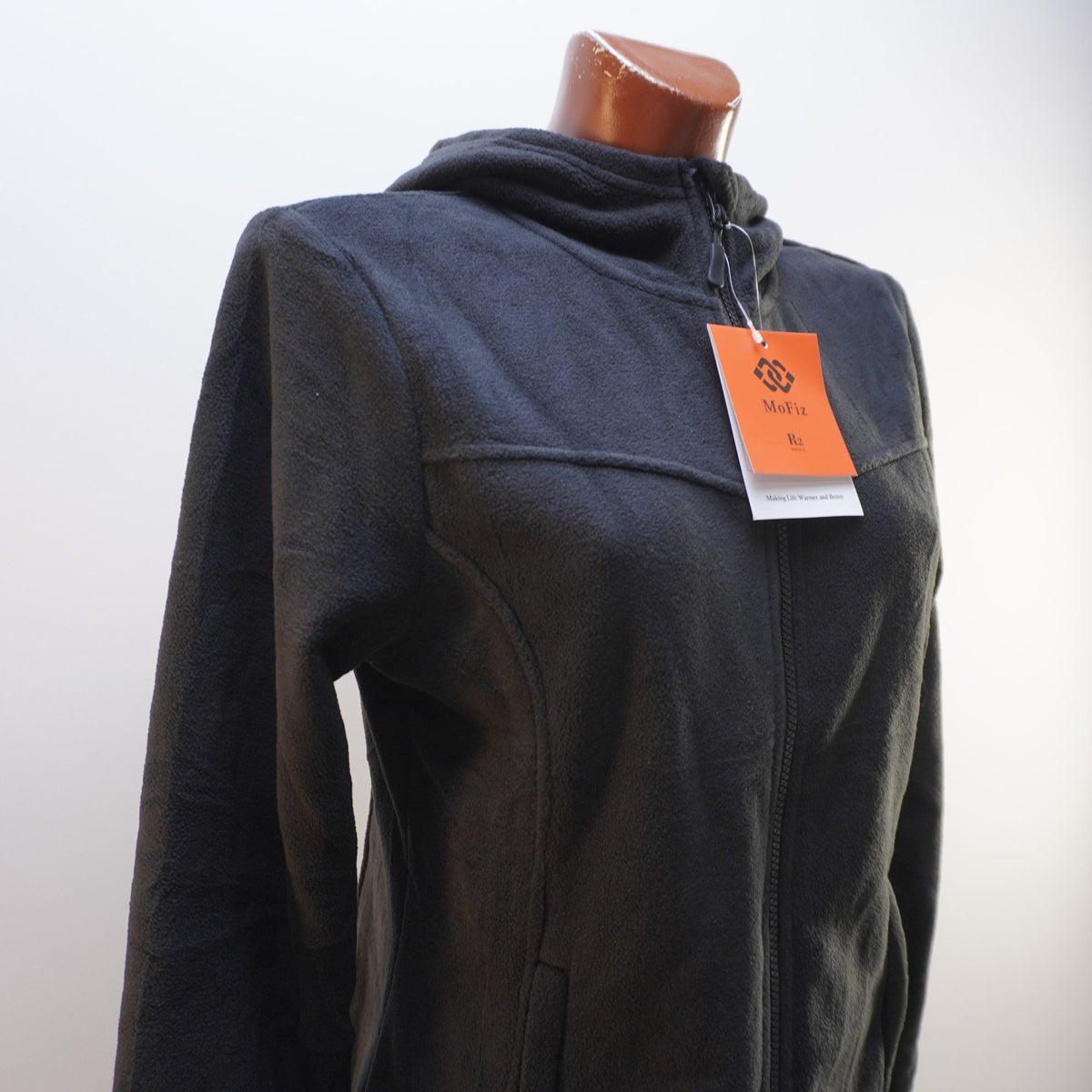 Sudadera con Capucha Mofiz para Mujer Usada - Negra, M