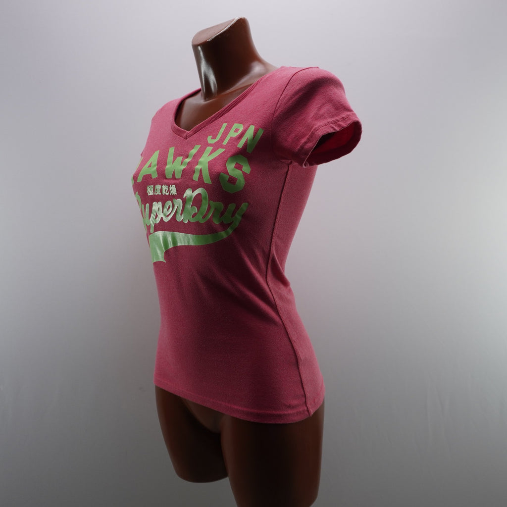 Camiseta Superdry para Mujer Usada - Rosa, S