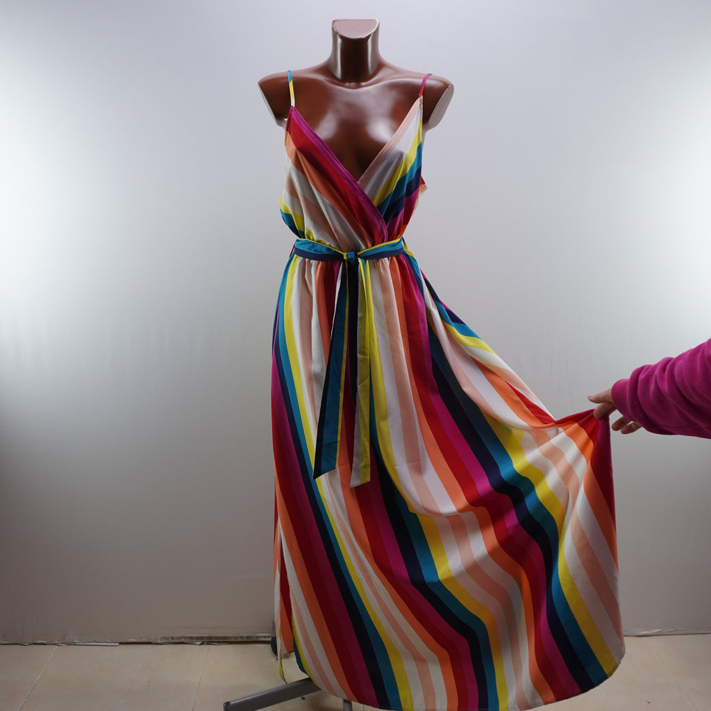 Vestido Italian Style para Mujer Usado - Multicolor, XL