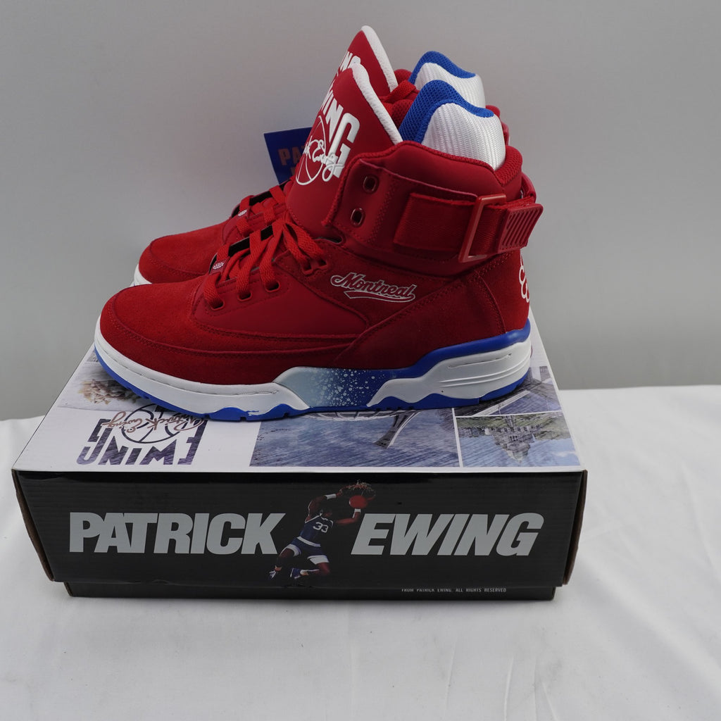 Zapatillas Patrick Ewing 33 para Hombre Usadas - Rojo, Talla 43