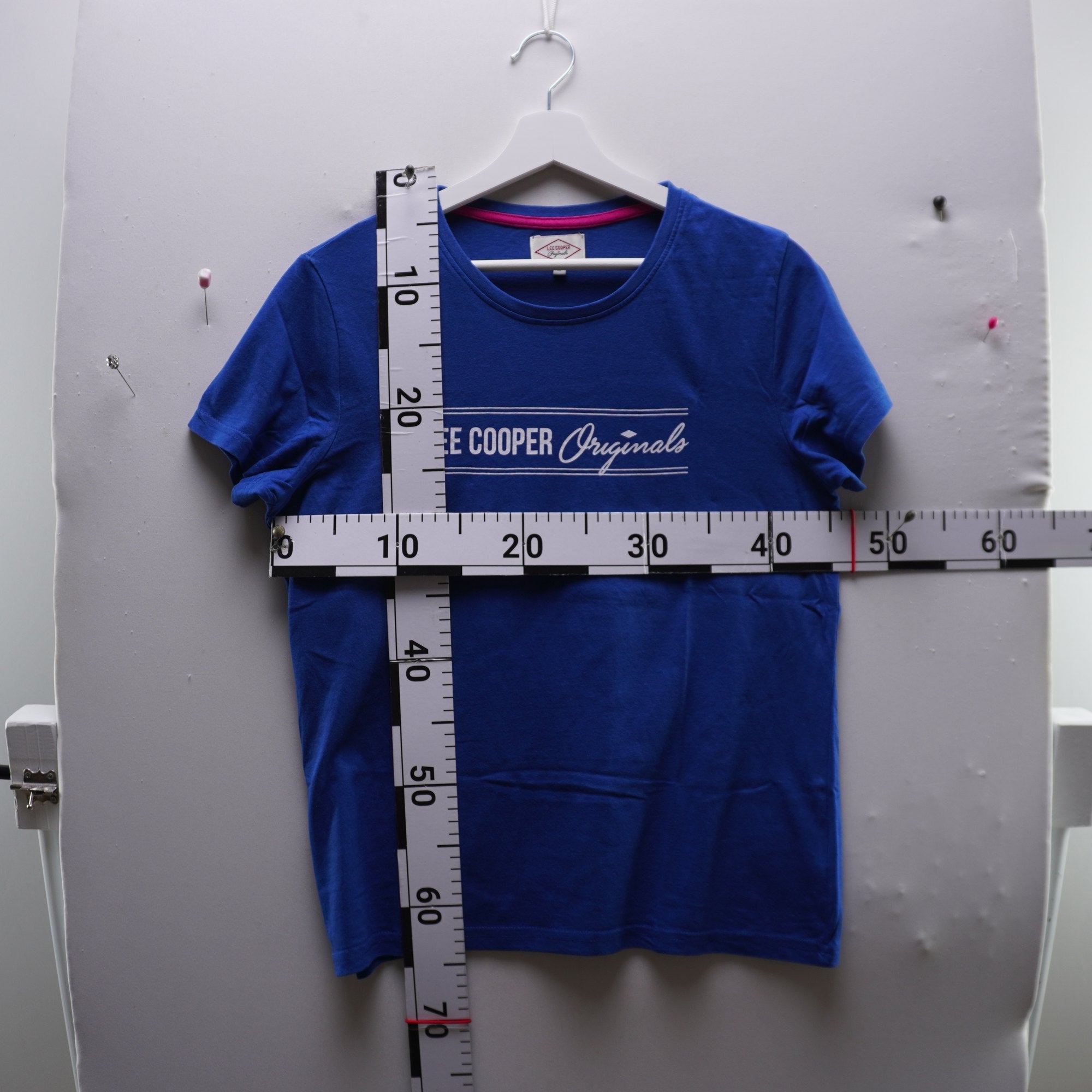 Camiseta Lee Cooper para Hombre Usada - Azul, Mediana (M)