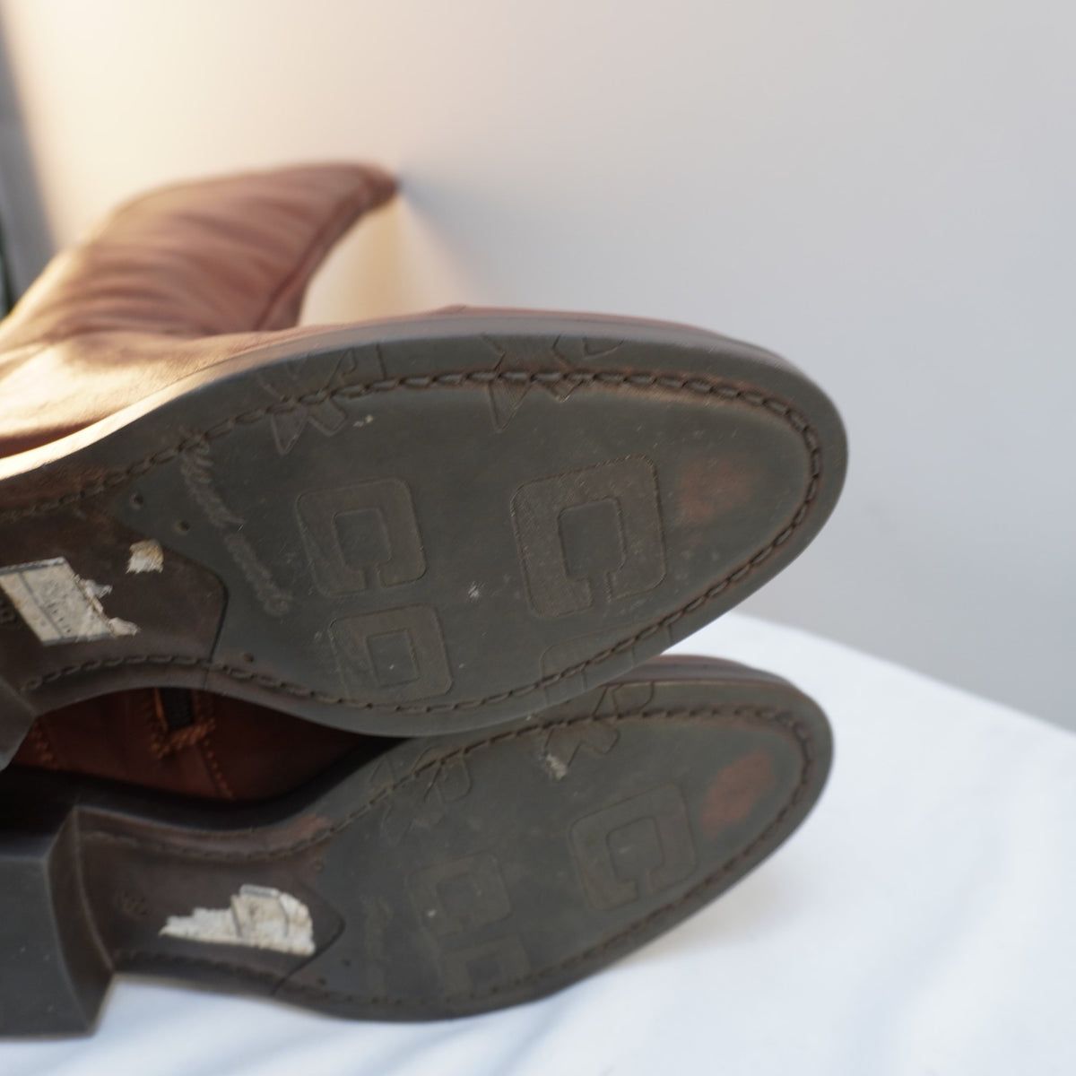 Botas Cellini para Mujer Usadas - Marrón, Talla 39
