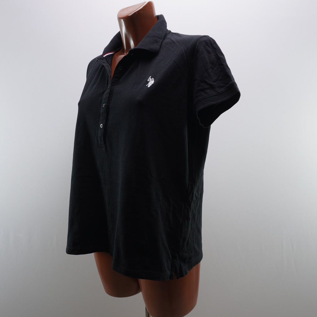 Camiseta U.S. Polo Assn. para Mujer Usada - Negra, XXL