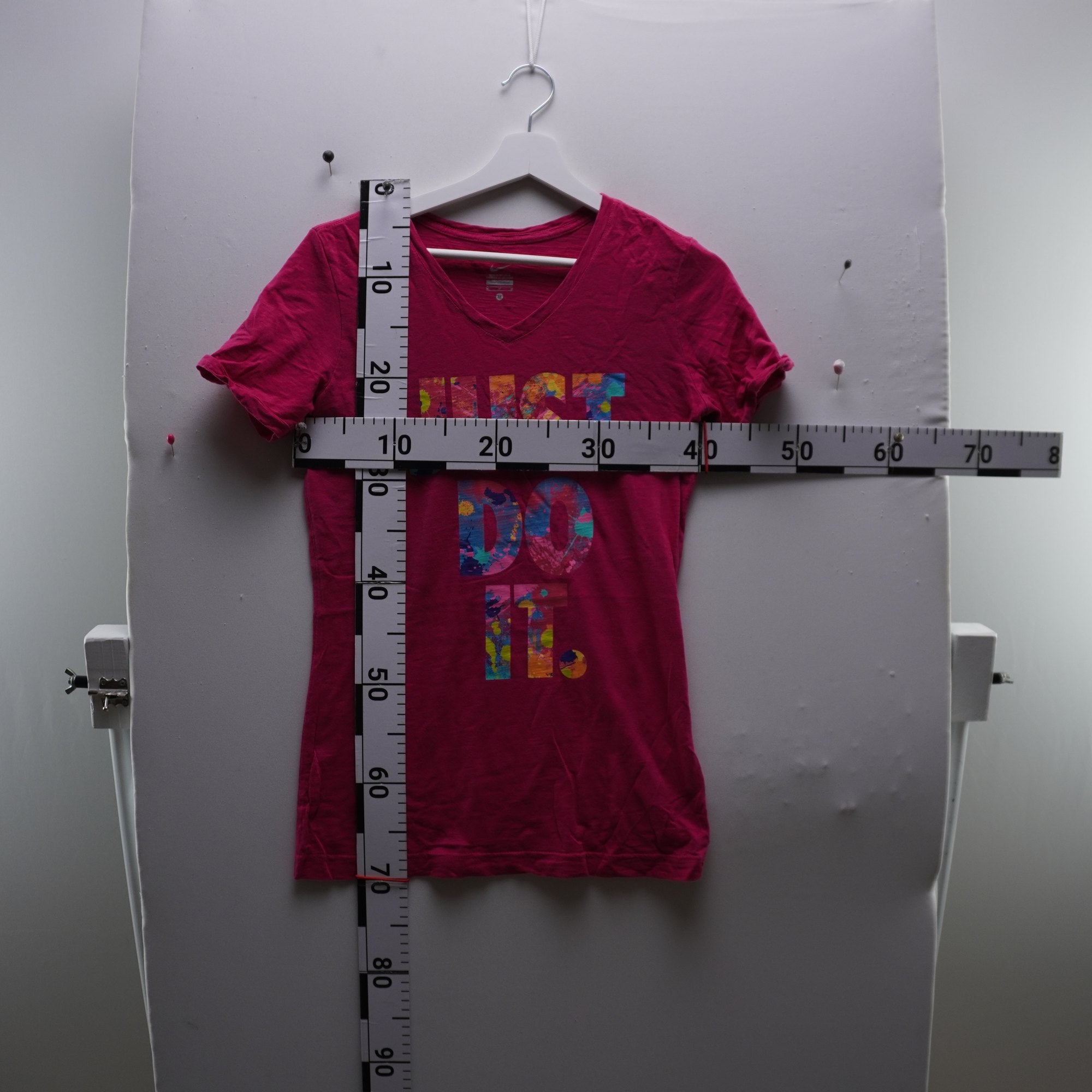 Camiseta Nike para Mujer Usada - Rosa, M
