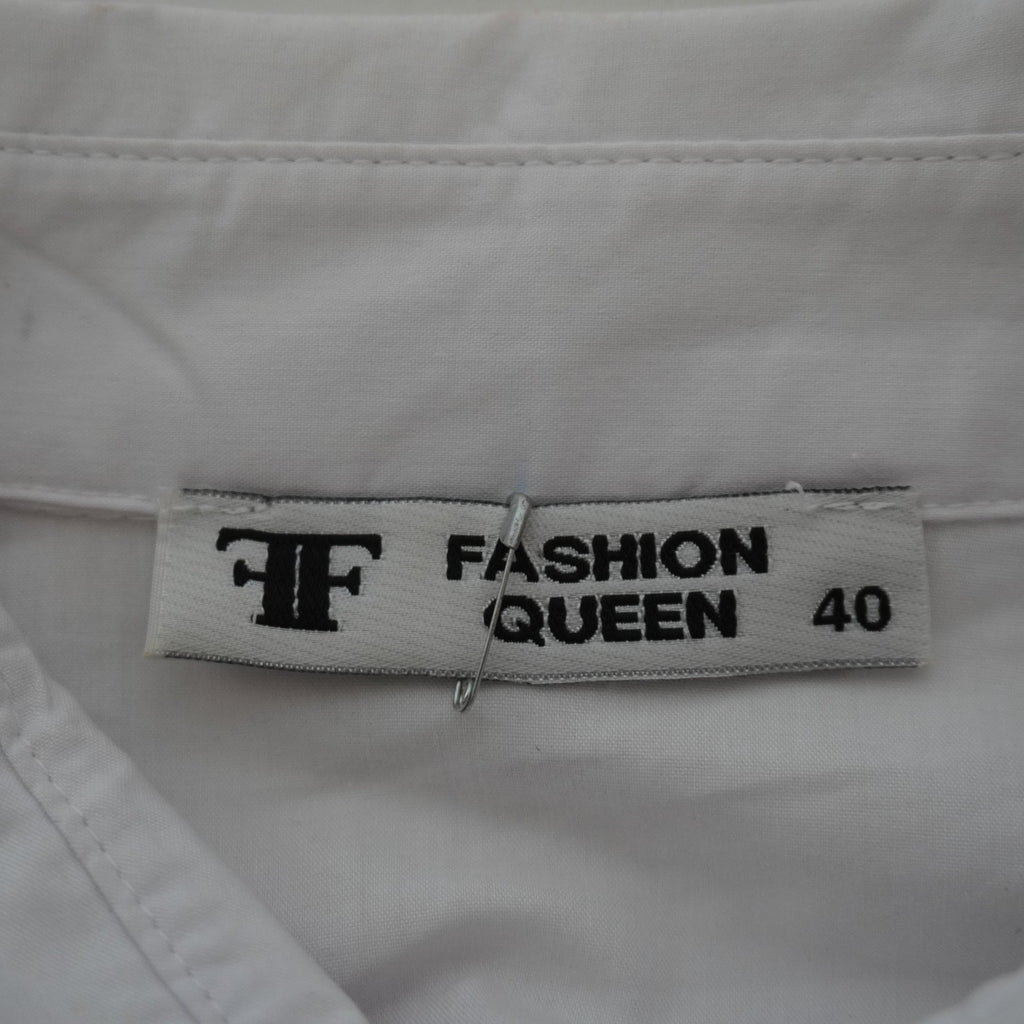 Camisa de Vestir Fashion Queen para Mujer Usada - Blanca, L
