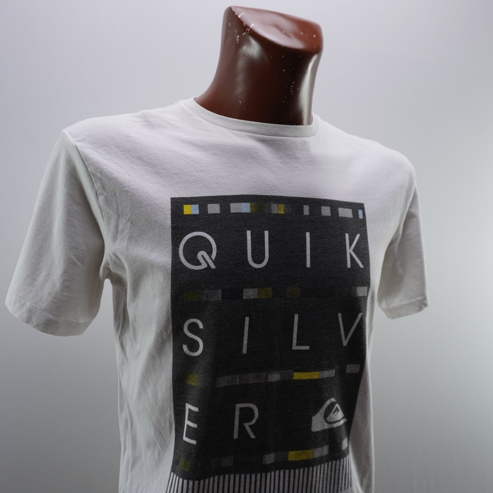 Camiseta Quiksilver para Hombre Usada - Blanca, M