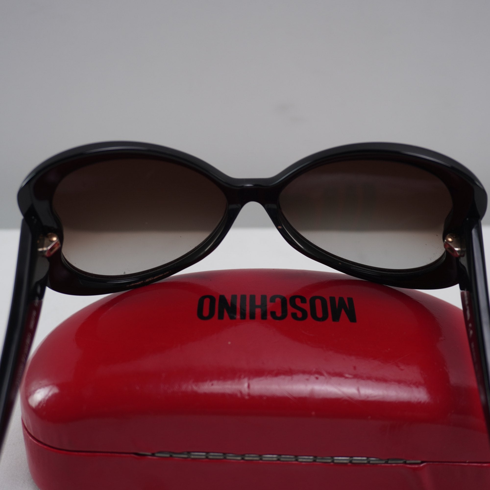 Gafas de Sol Moschino para Mujer Usadas - Negros, Muy Buen Estado