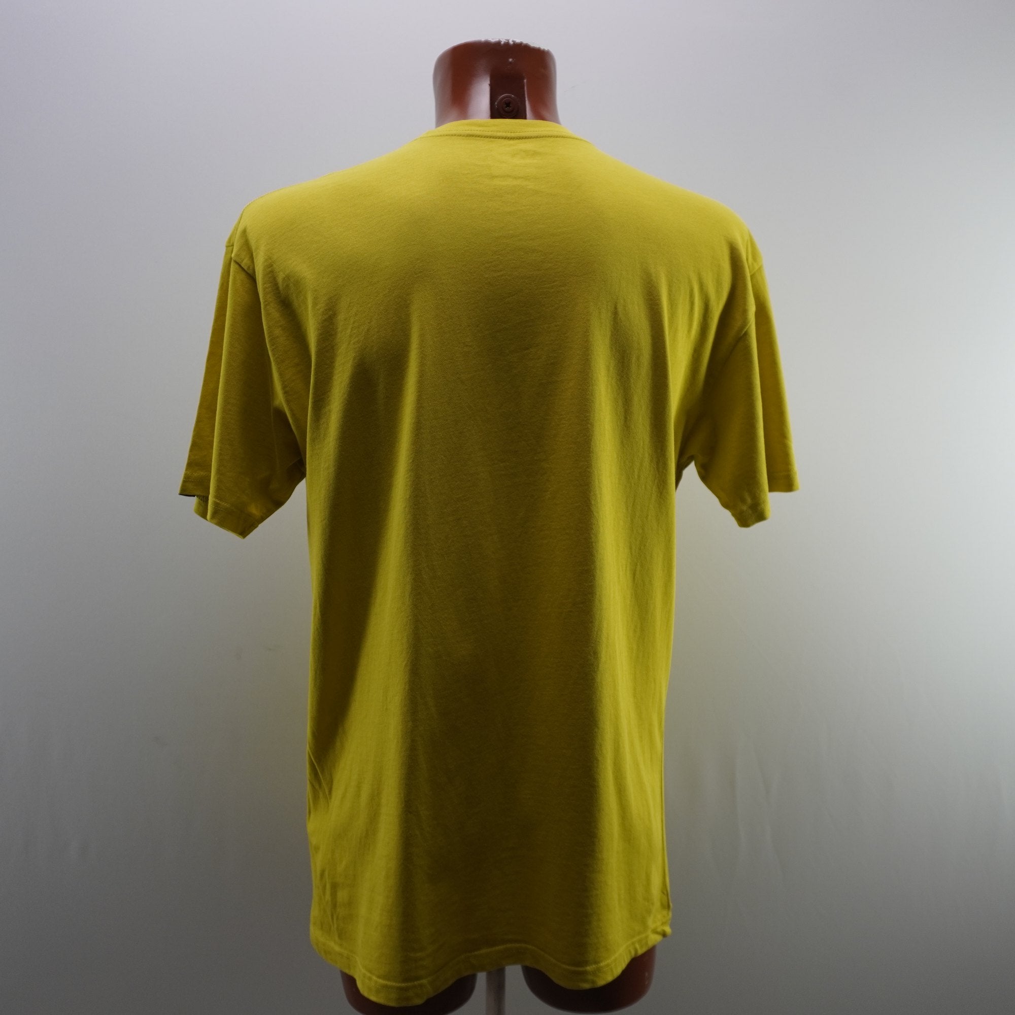 Camiseta de Manga Corta Vans para Hombre Usada - Amarillo, L