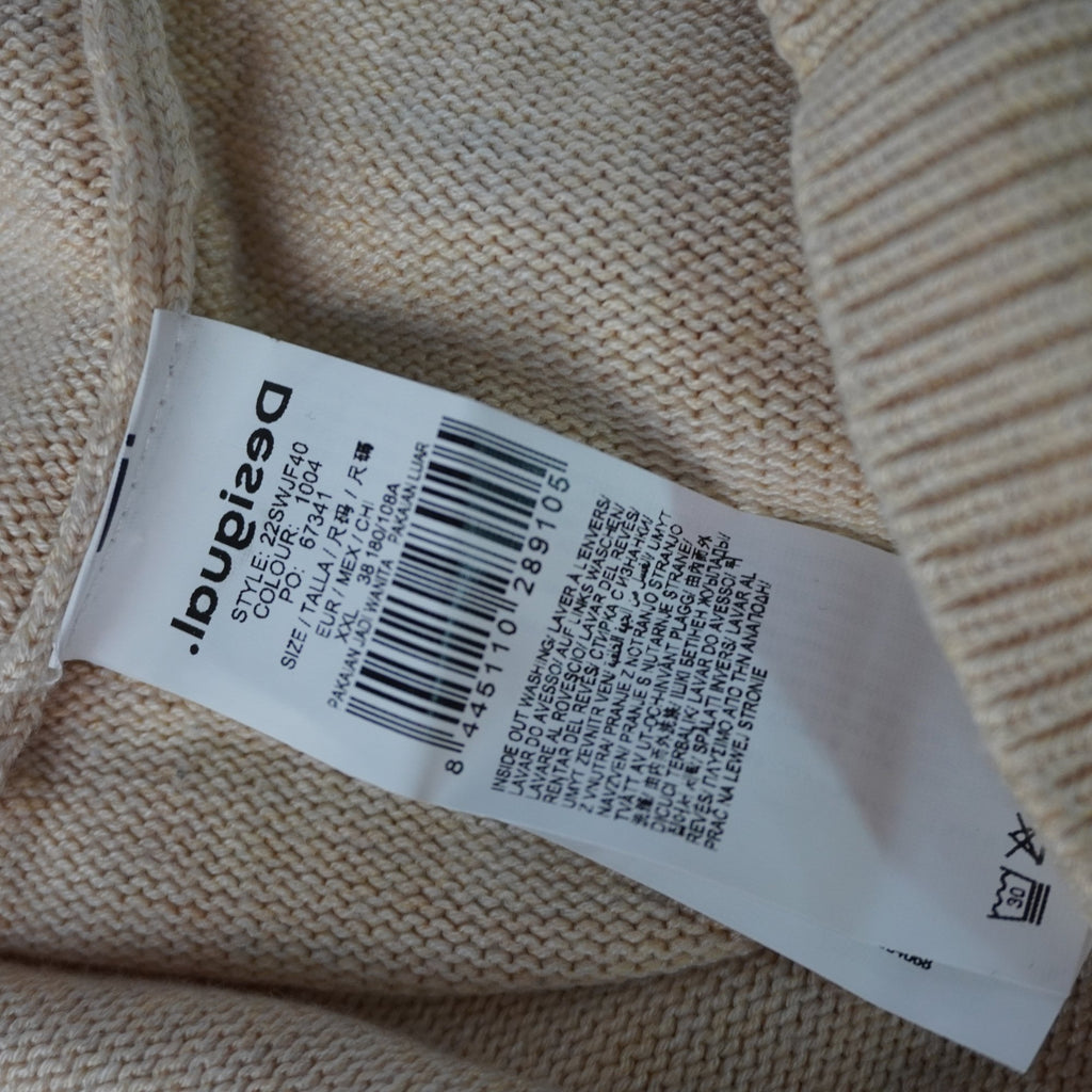 Suéter Desigual para Mujer Usado - Beige, XXL
