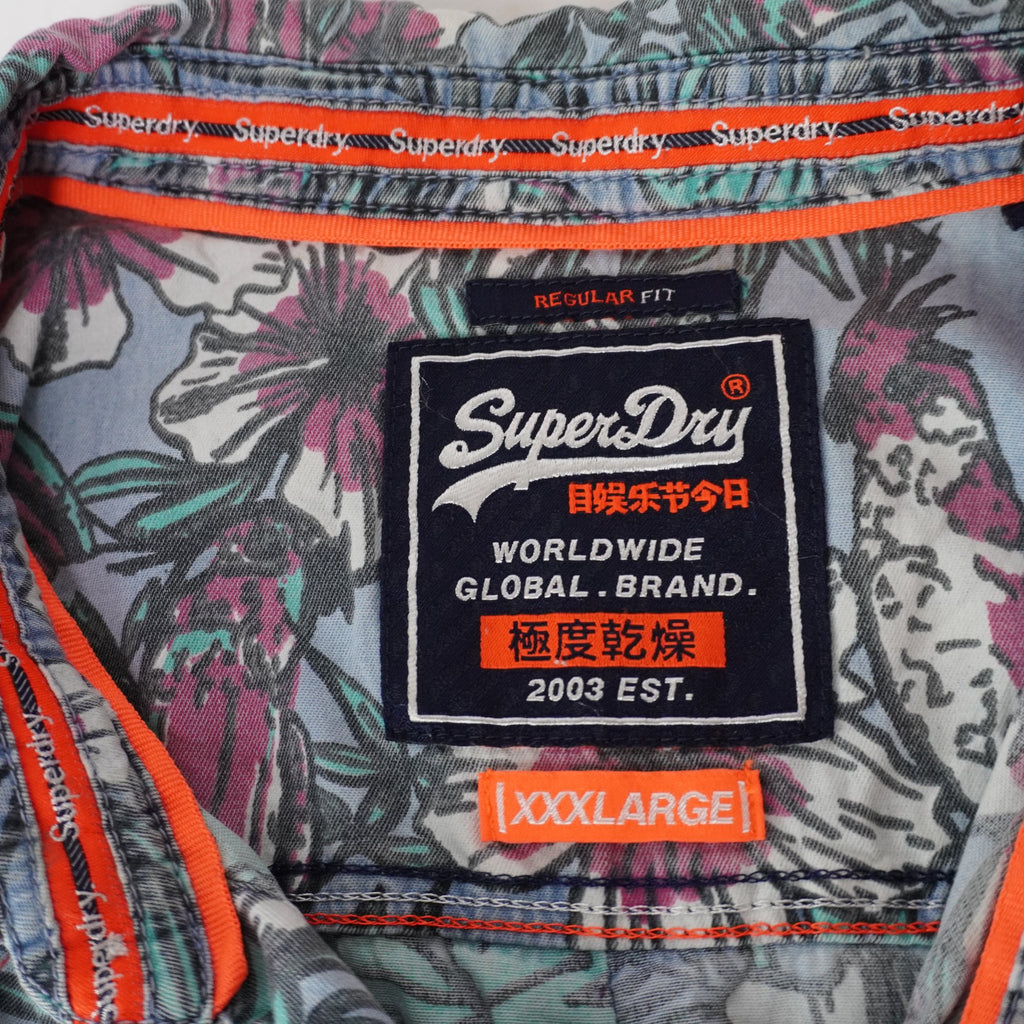Camisa Superdry para Hombre Usada - Multicolor, XXXL