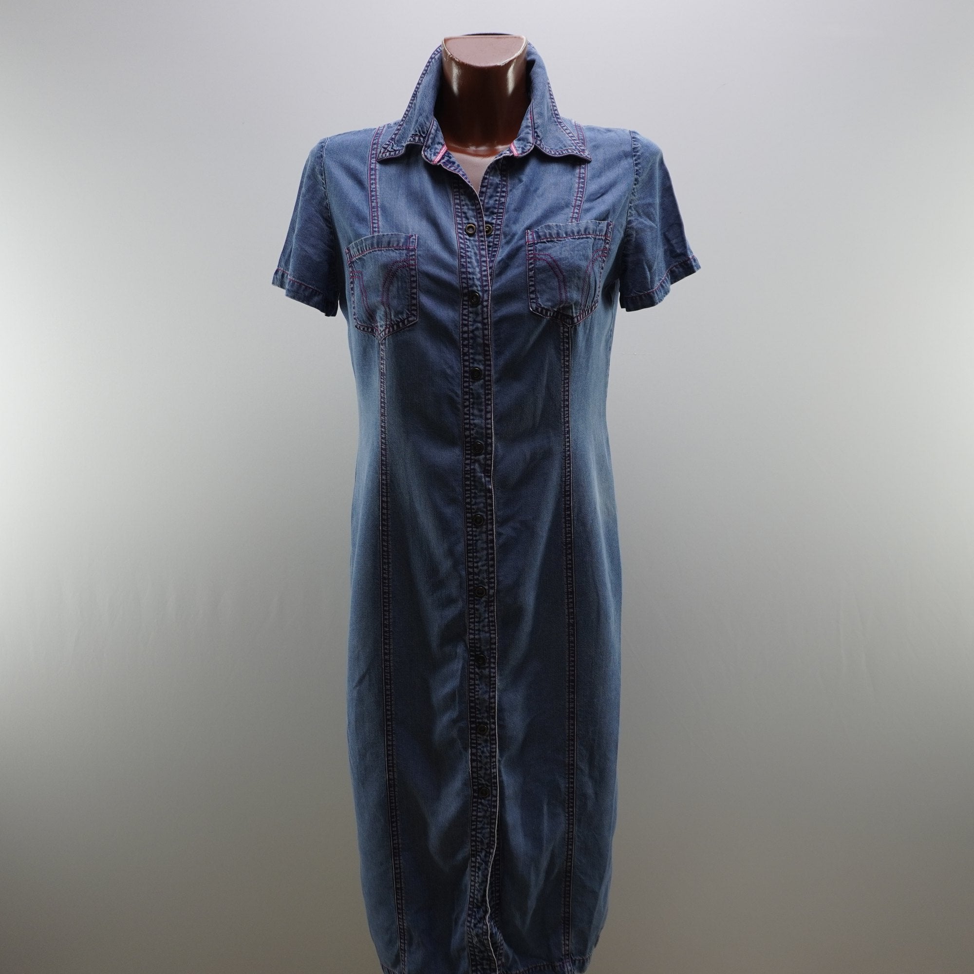 Vestido Tencel para Mujer Usado - Azul, S