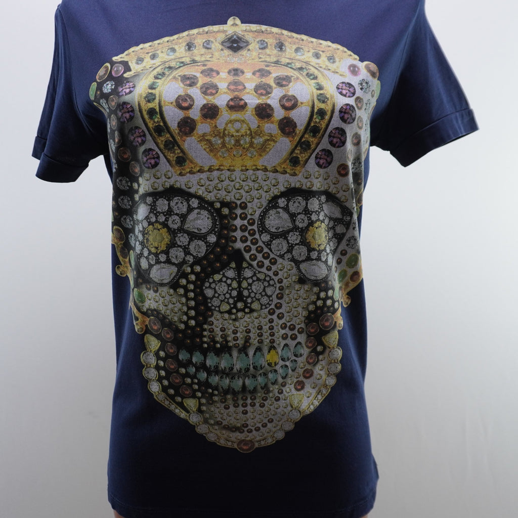 Camiseta de Manga Corta Antony Morato para Mujer Usada - Azul, S
