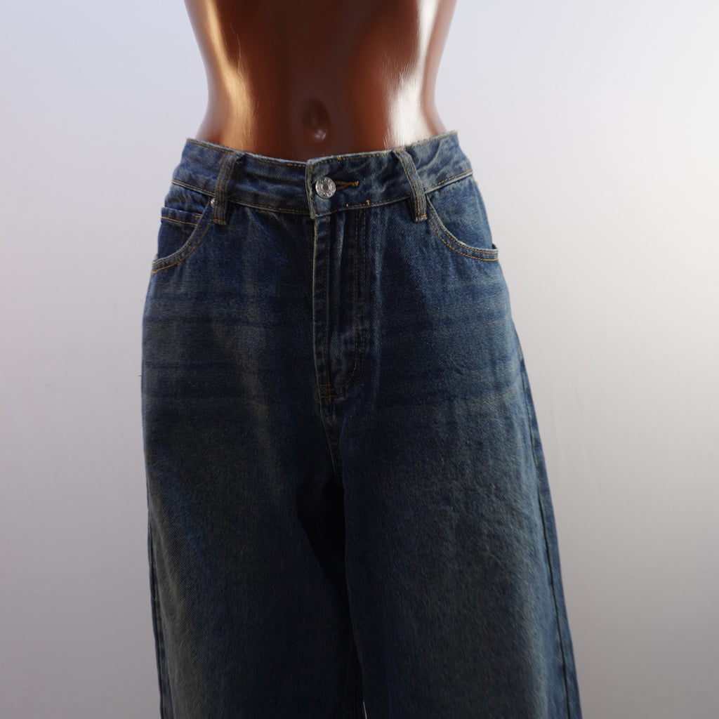 Vaqueros Jemierr para Mujer Usados - Azul, Pequeño (S)