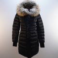 Parkas Calvin Klein para Mujer Usada - Negra, Pequeña (S)