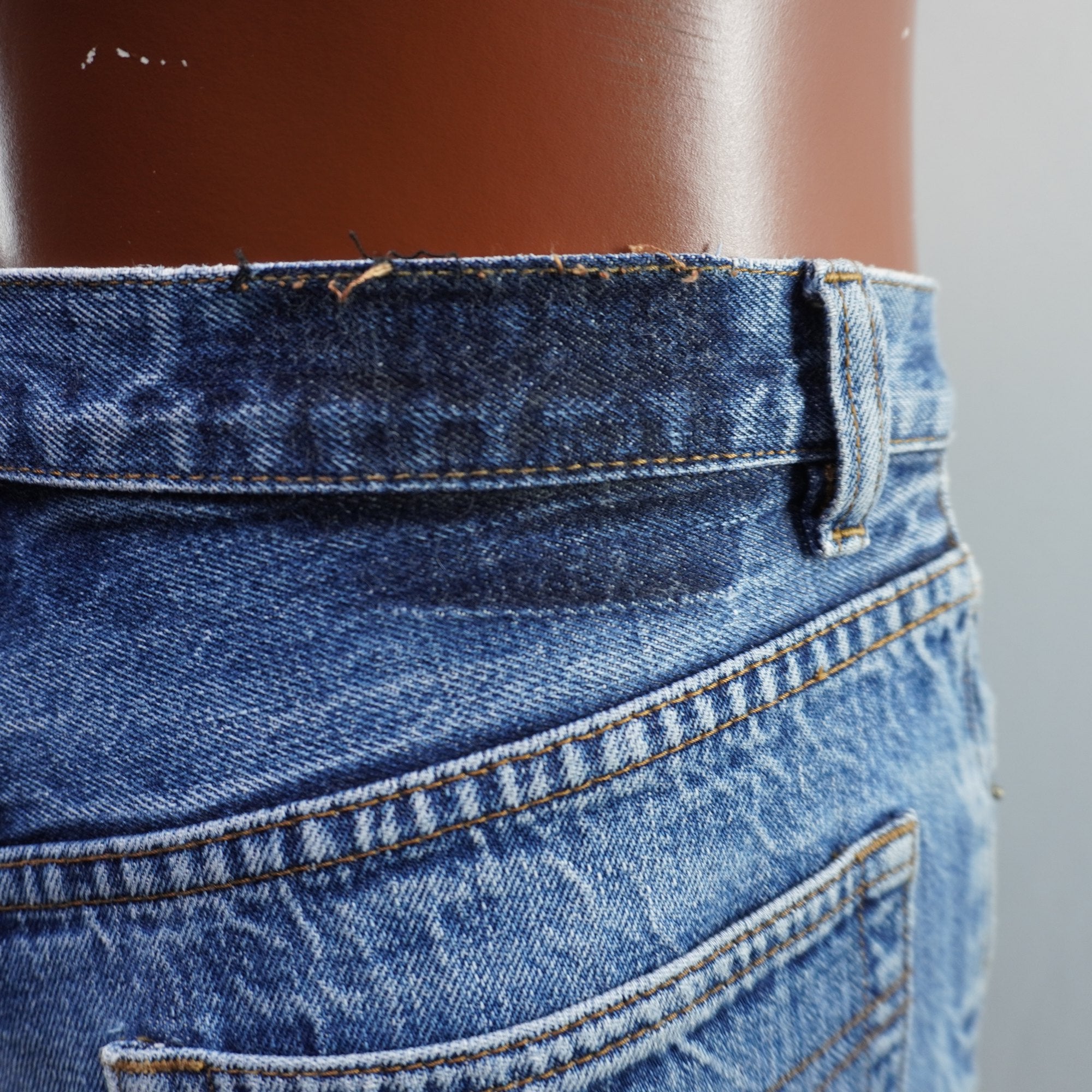 Pantalones Cortos Vaqueros Calvin Klein para Hombre Usados - Azul, S