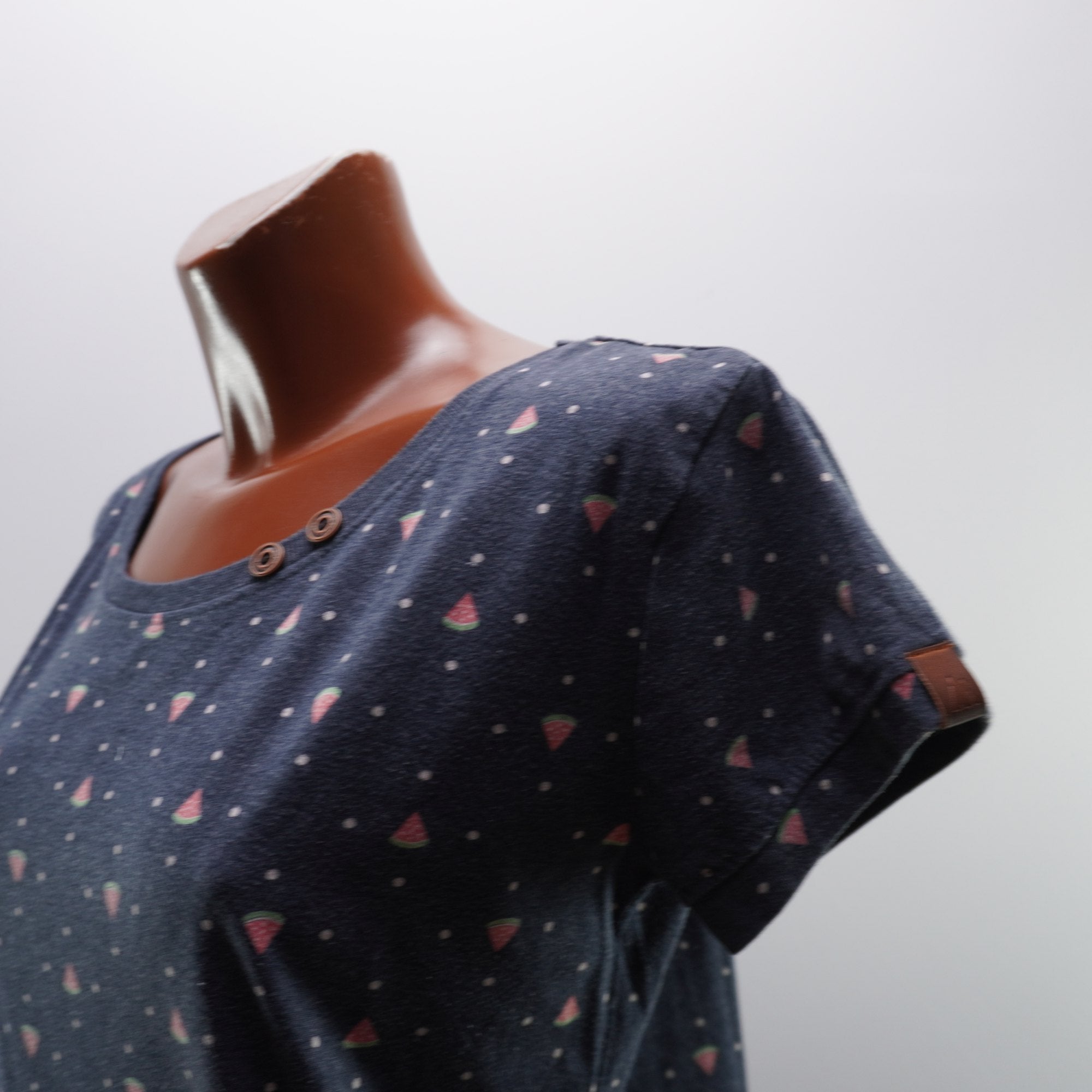 Camiseta Alife and Kickin para Mujer Usada - Azul, M