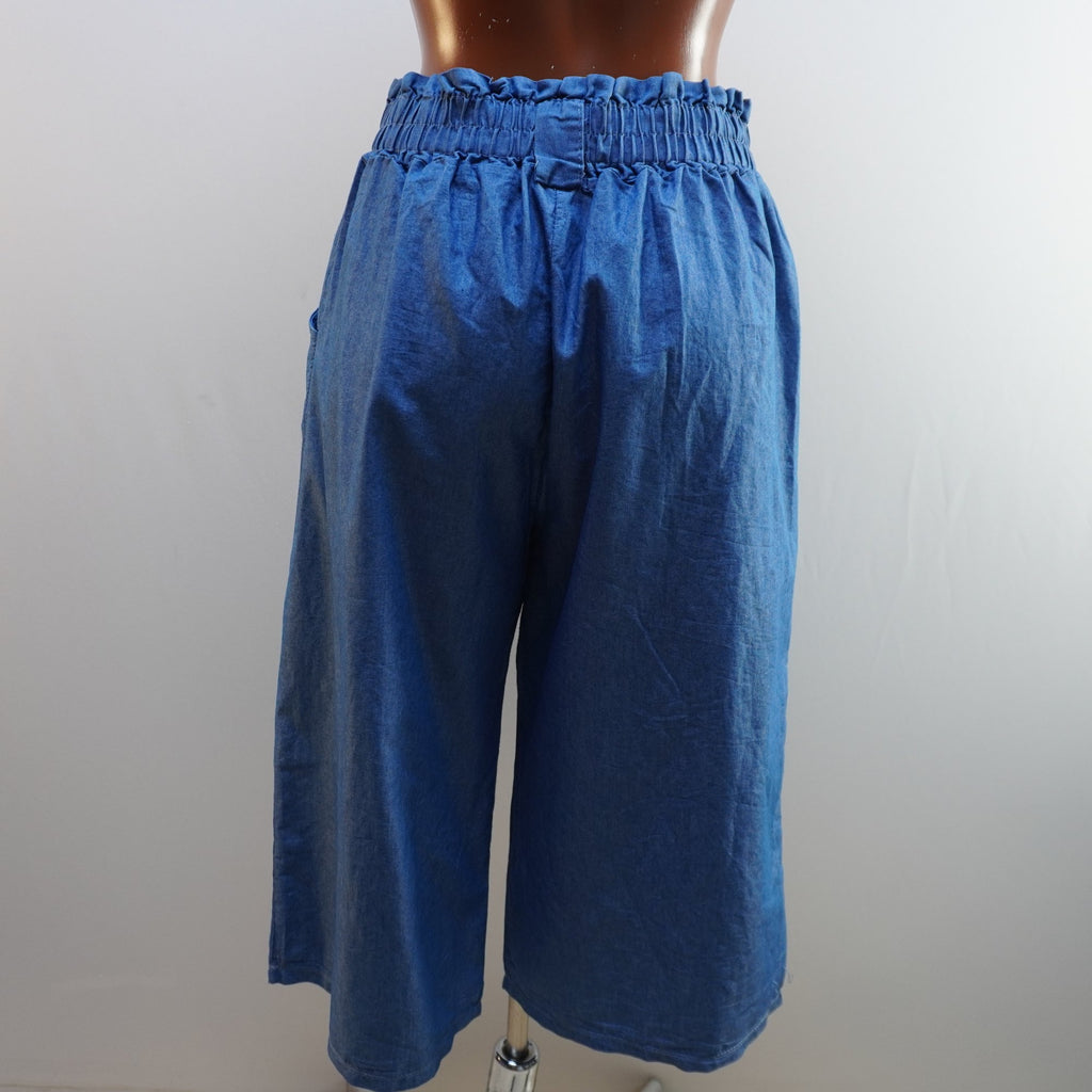 Pantalones Cortos STF para Mujer Usados - Azul, XL