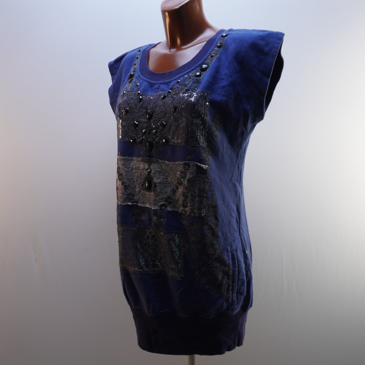 Chaleco Derhy para Mujer Usado - Azul, M