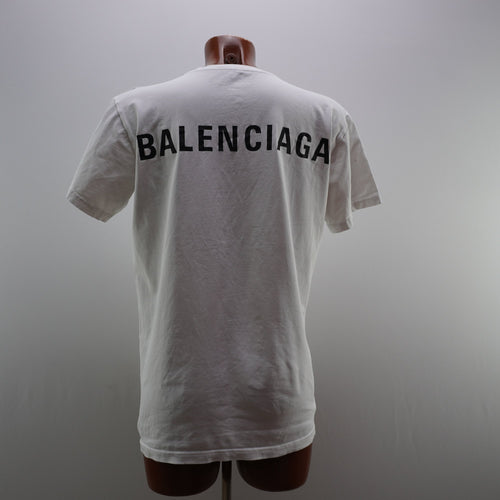Camiseta Balenciaga hombre blanco talla M segunda mano