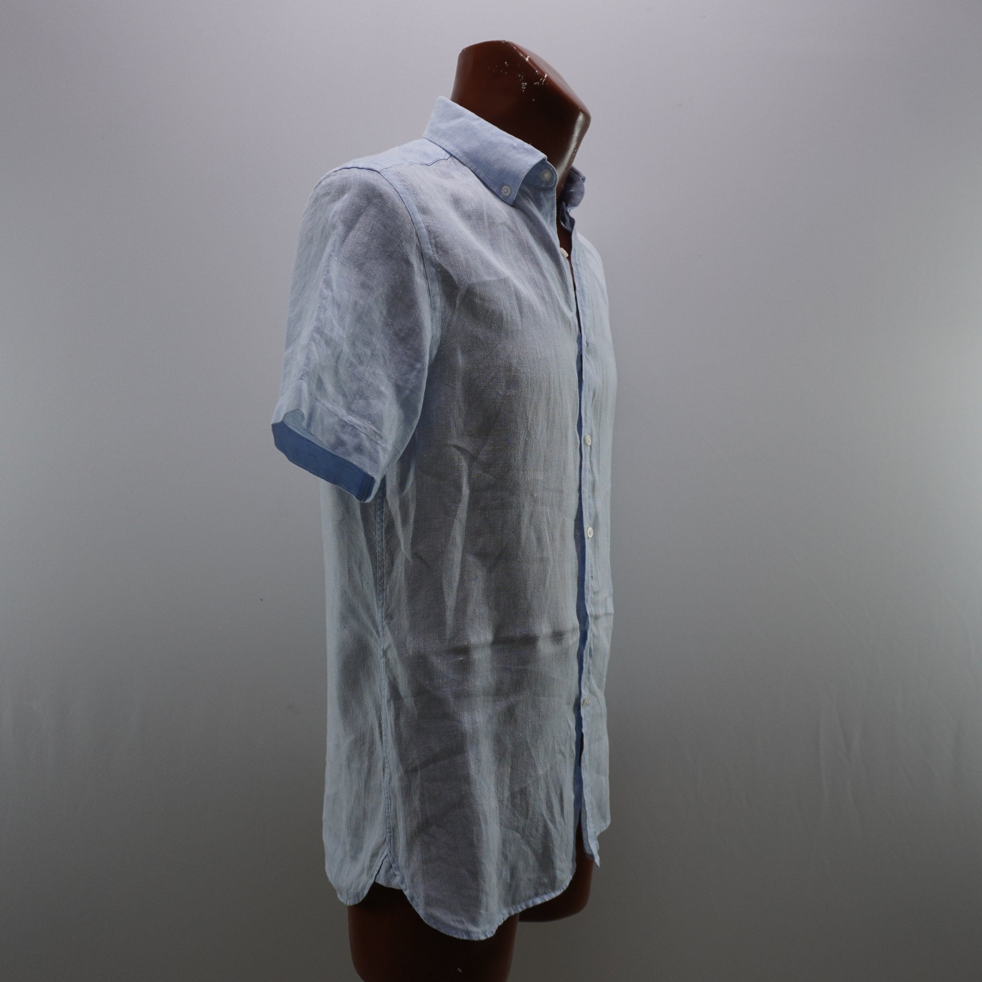 Camisa de Vestir Pedro del Hierro para Hombre Usada - Azul, S