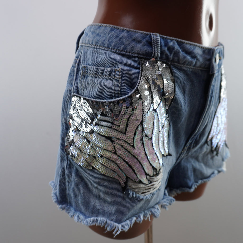 Pantalones Cortos Vaqueros Only para Mujer Usados - Azul, M
