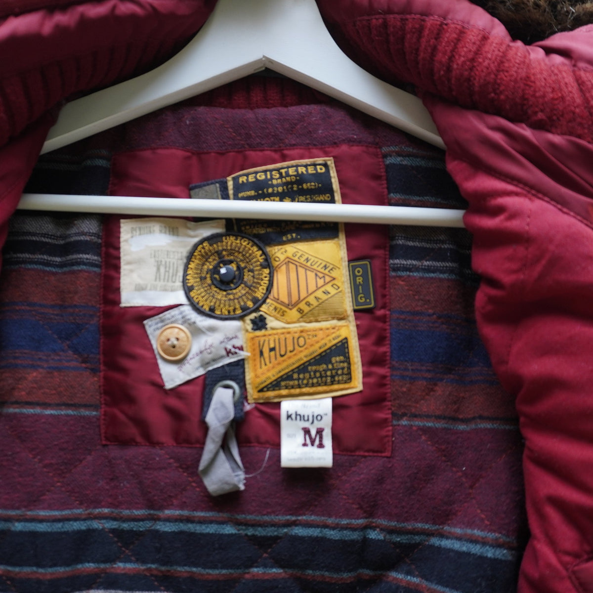 Parka Khujo para Mujer Usada - Roja, M