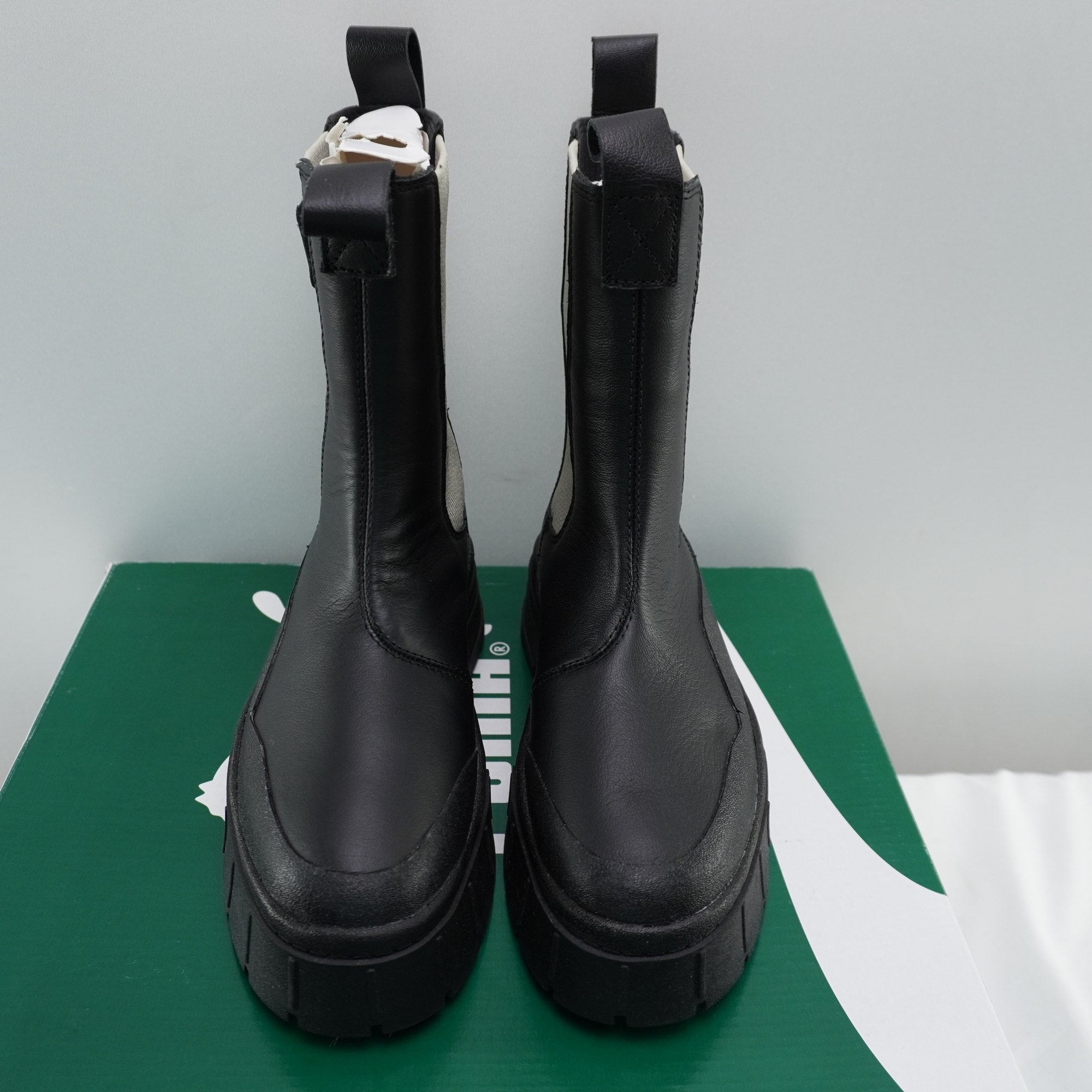 Botas Negras para Mujer Usadas - Talla 35.5
