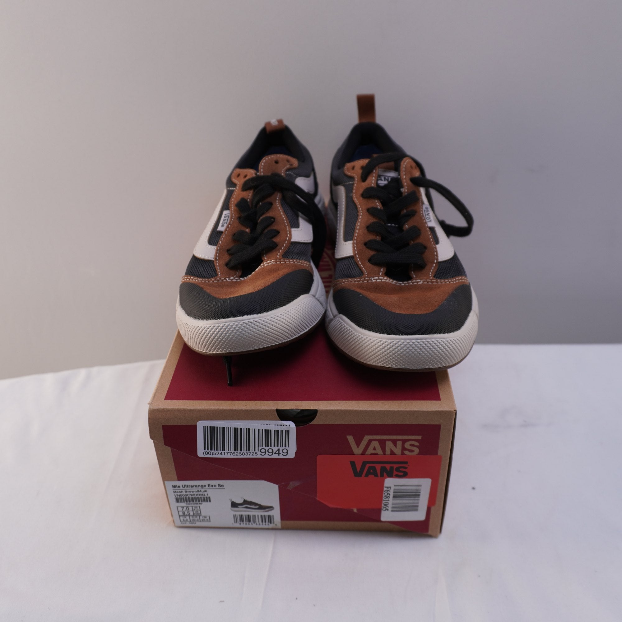 Zapatillas Vans para Hombre Usadas - Marrón, 39