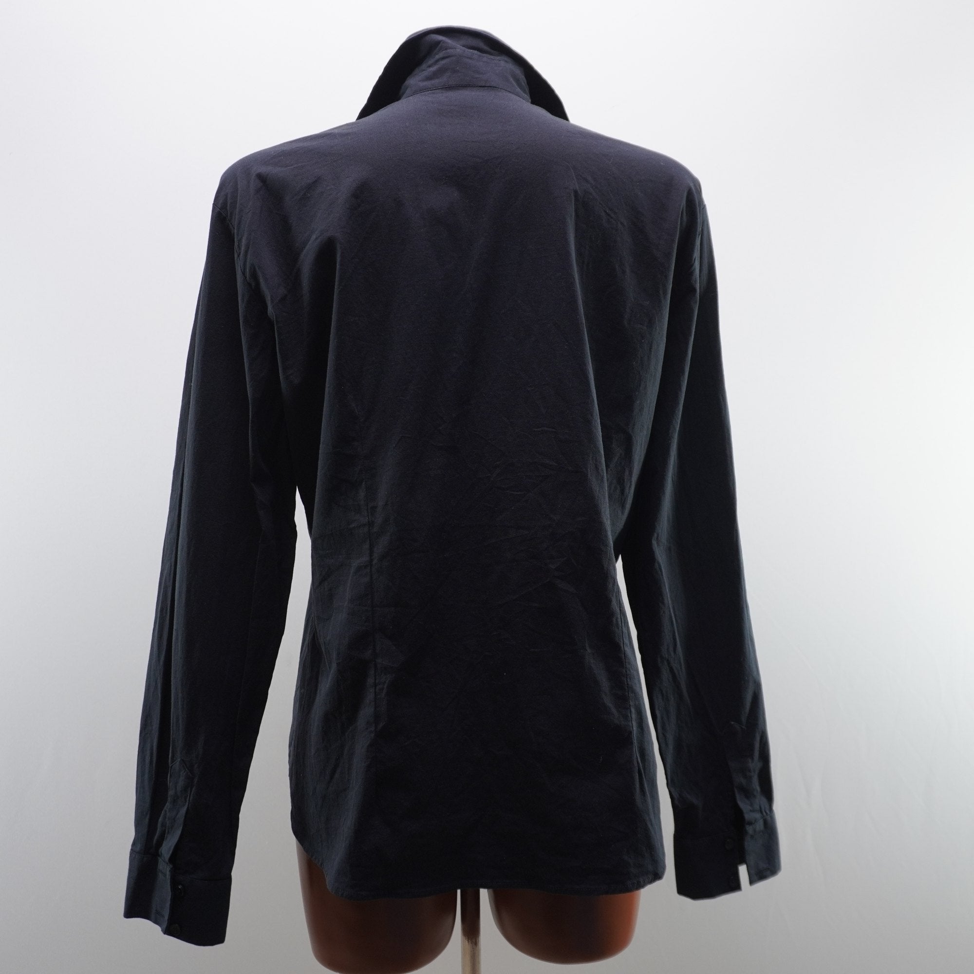 Camisa de Vestir Ralph Lauren para Mujer Usada - Negra, XXXL