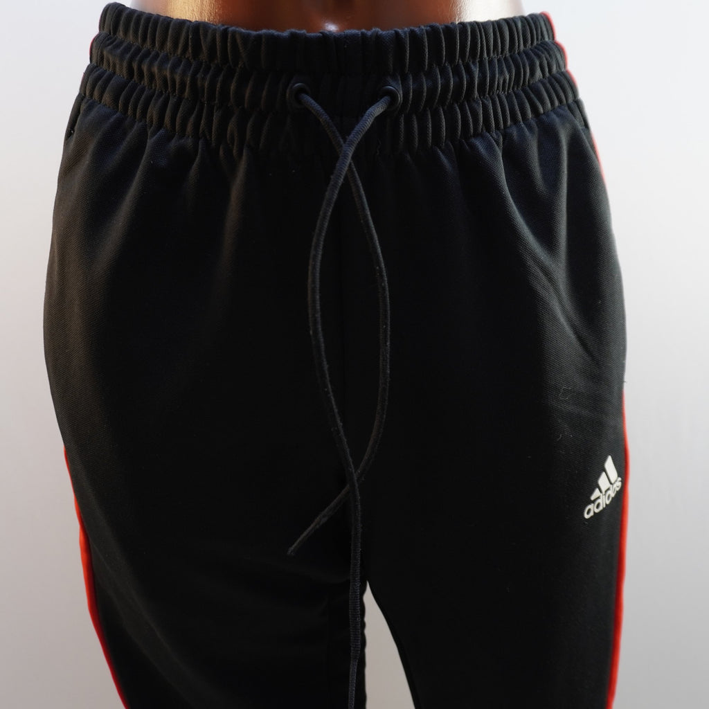 Pantalones de Franela Adidas para Mujer Usados - Negro, S