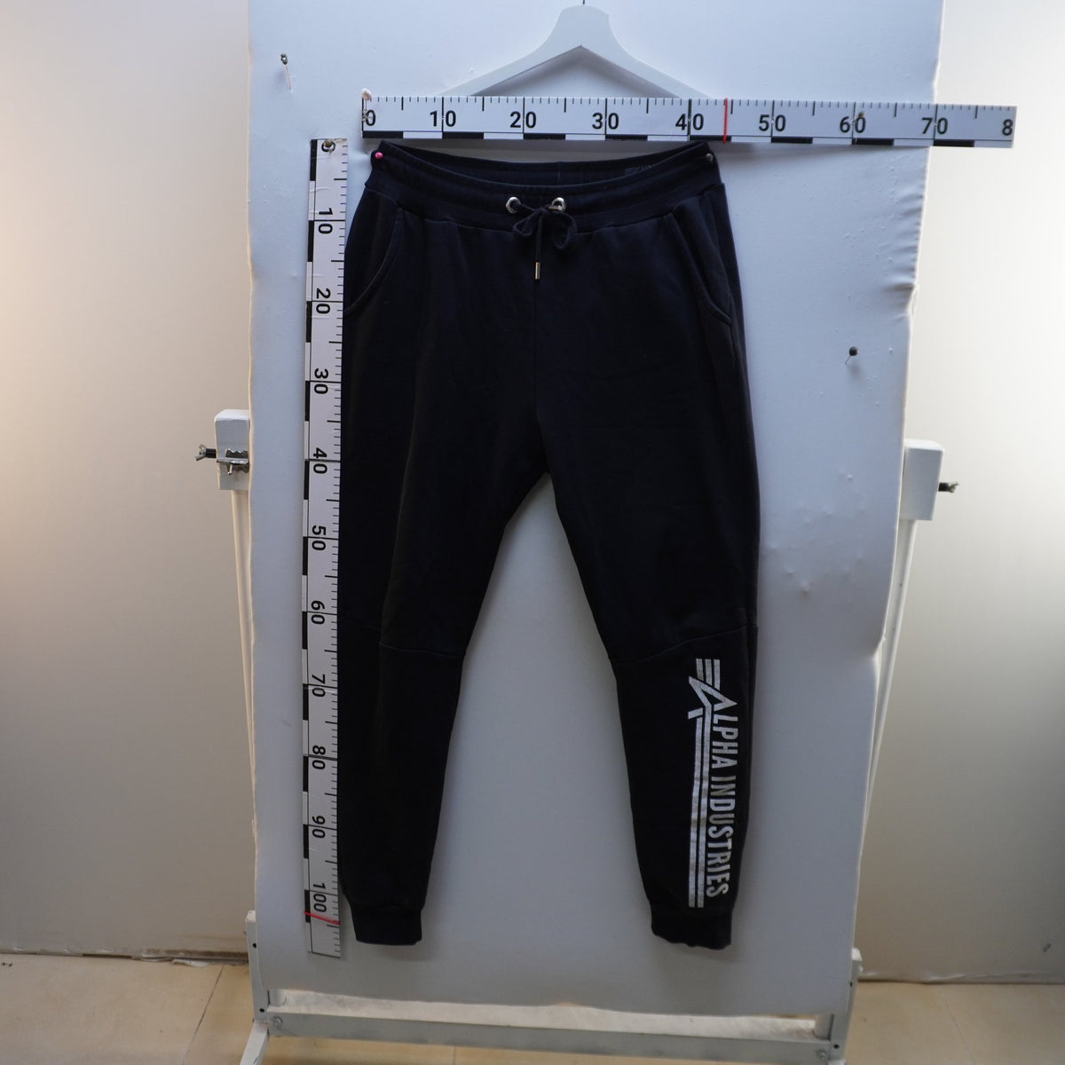 Sudadera con Capucha Alpha Industries para Hombre Usada - Negra, XL