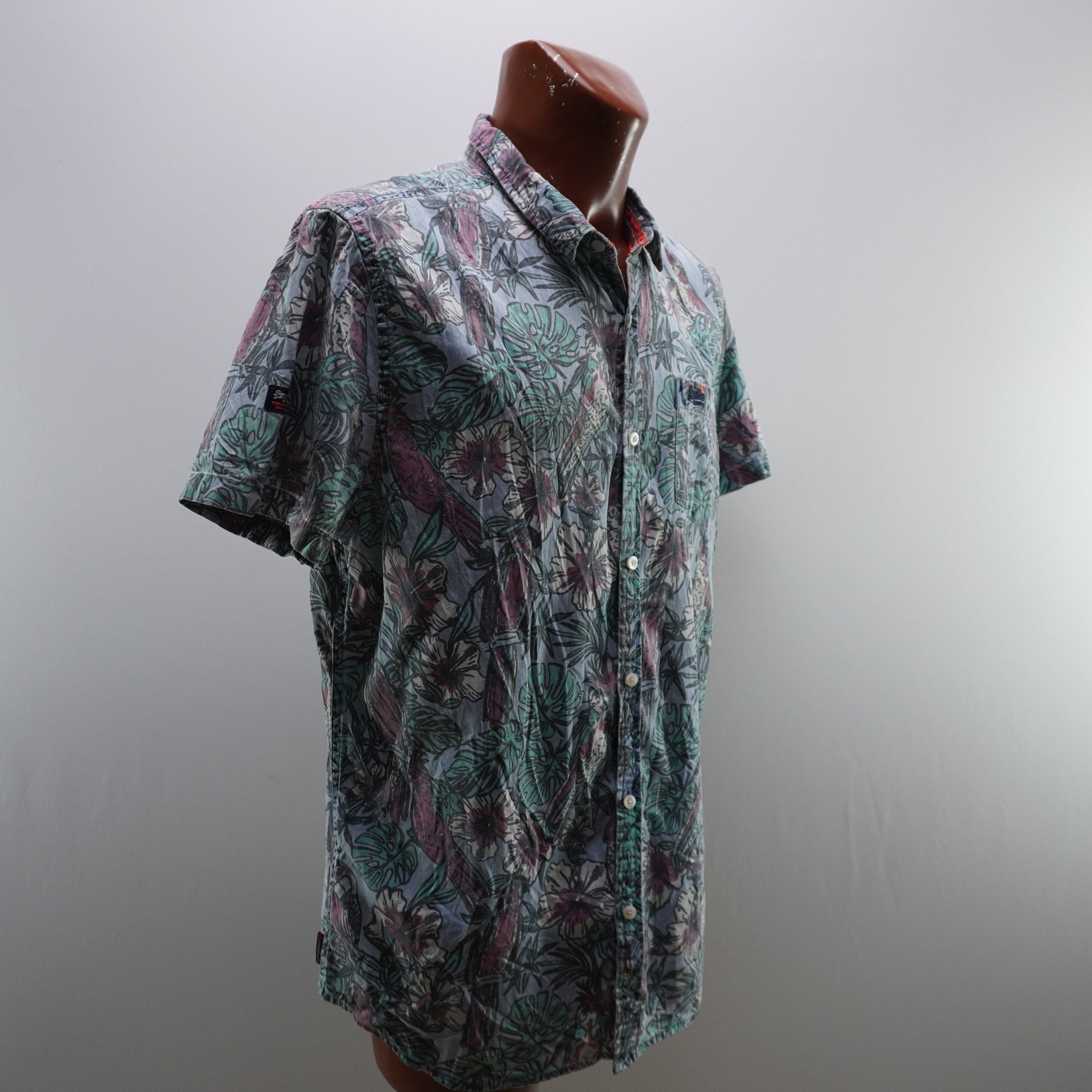 Camisa Superdry para Hombre Usada - Multicolor, XXXL