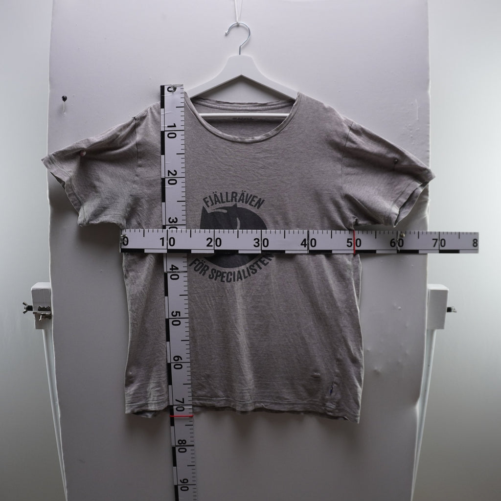 Camiseta de Manga Corta Fjallraven para Hombre Usada - Gris, XL