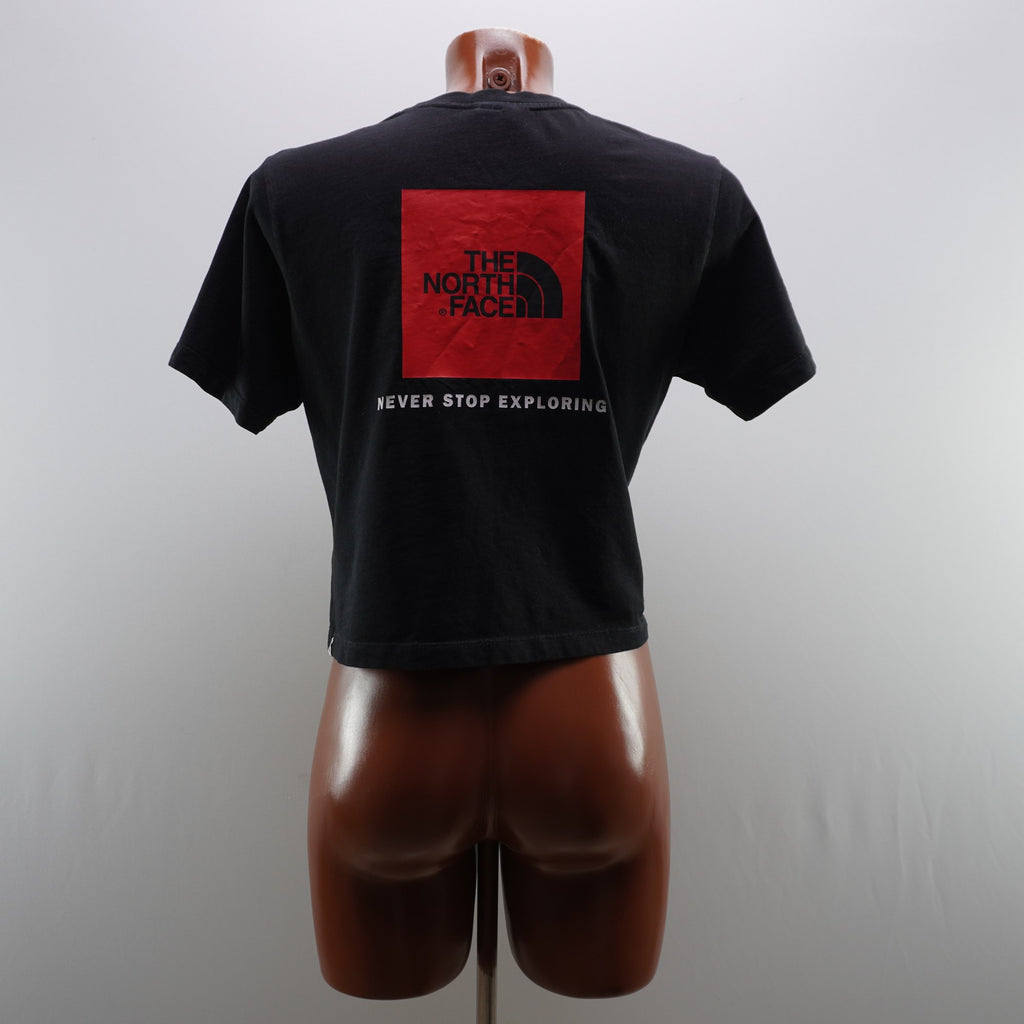 Camiseta de Manga Corta The North Face para Mujer Usada - Negro, M