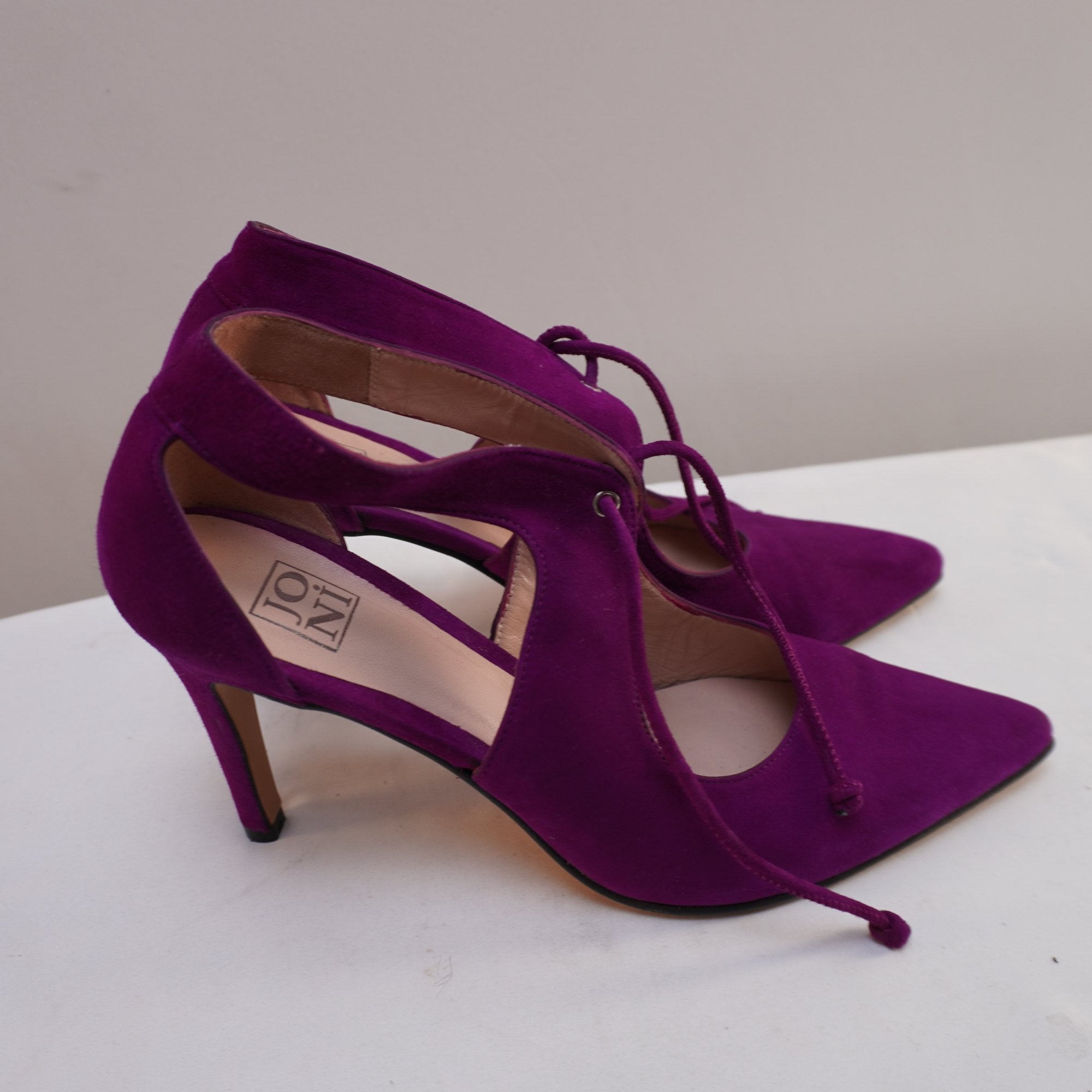 Tacones Joni para Mujer Usados - Púrpura, Talla 39