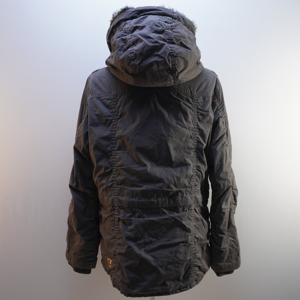 Parka Khujo para Hombre Usada - Gris, XXL