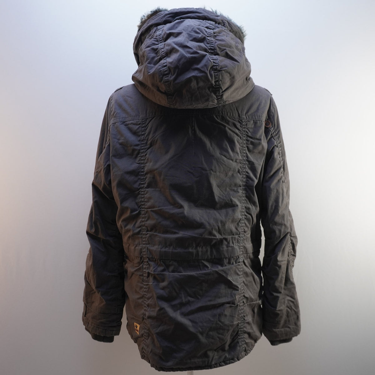 Parka Khujo para Hombre Usada - Gris, XXL