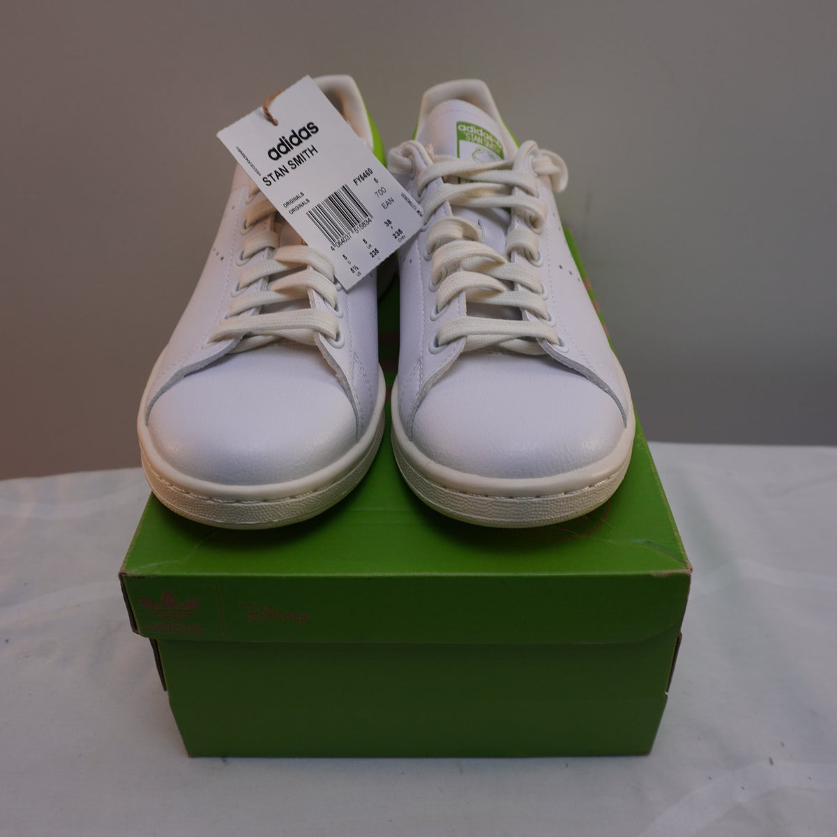Zapatillas Adidas para Mujer Usadas - Verde, Talla 38