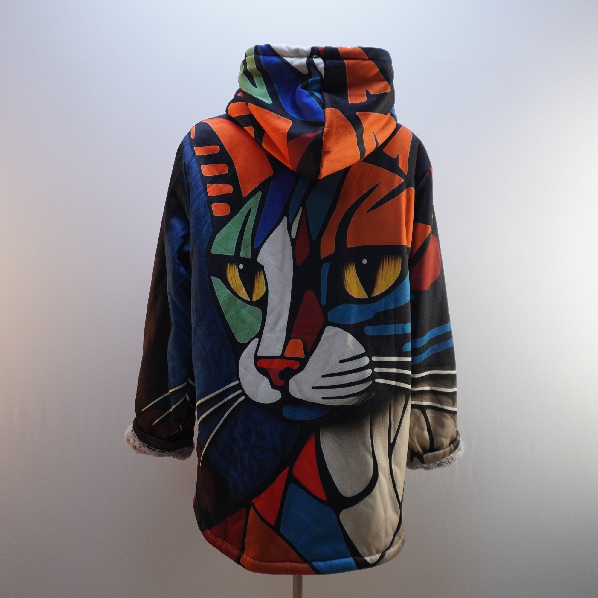 Parka Italian Style para Mujer Usada - Multicolor, XXL