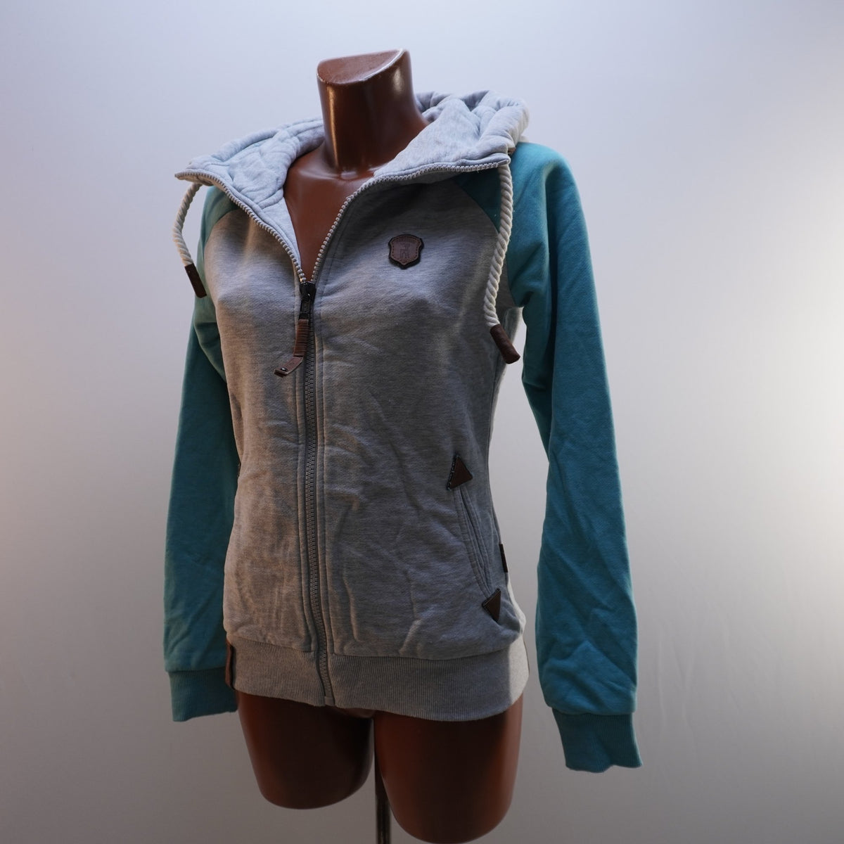 Sudadera con Capucha Naketano para Mujer Usada - Gris, M