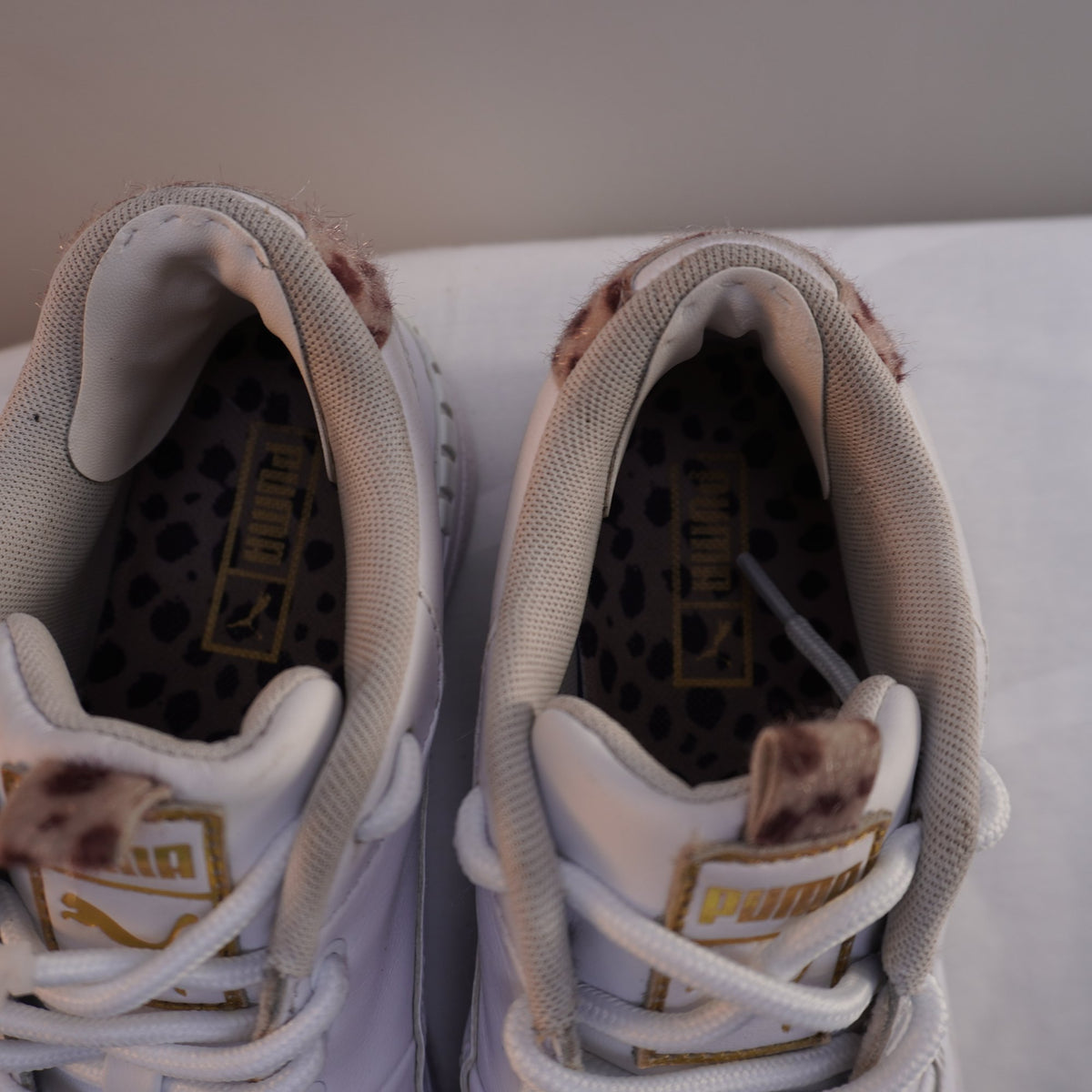 Zapatillas Puma para Mujer Usadas - Blanco, Talla 38