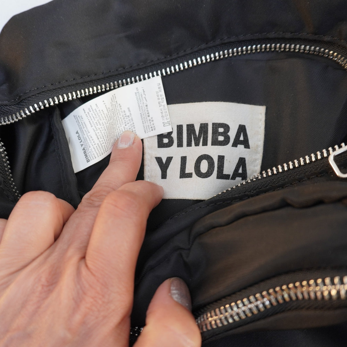 Bolso Baguette Bimba y Lola para Mujer - Negro, Usado en Muy Buen Estado