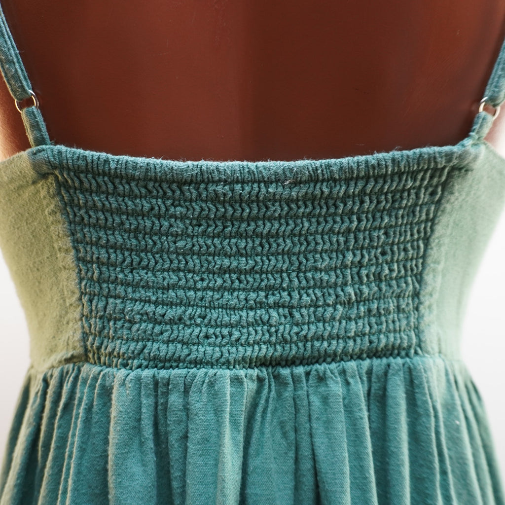 Vestido MNG para Mujer Usado - Verde, Pequeño (S)