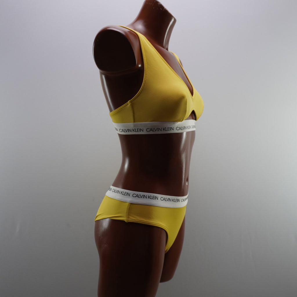 Vestido de Baño Calvin Klein para Mujer Usado - Amarillo, S