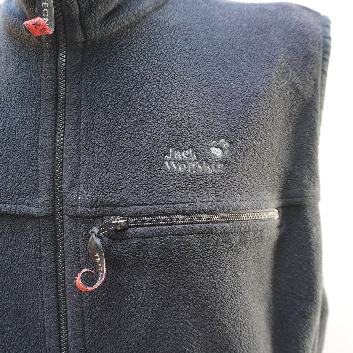 Chaleco Jack Wolfskin para Hombre Usado - Negro, XL